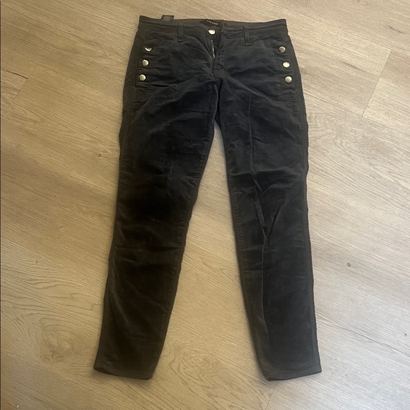 J Brand Denim - J BRAND - Black Velvet Women Jeans